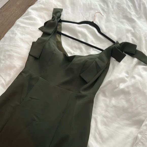 Revelry Nicole Crepe Bridesmaid Dress - Picture 4 of 4